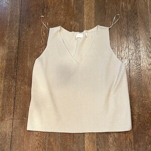 Cyrus Cream V-Neck Camisole
